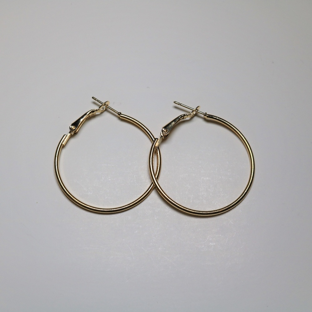 Small Gold Hoop Earrings